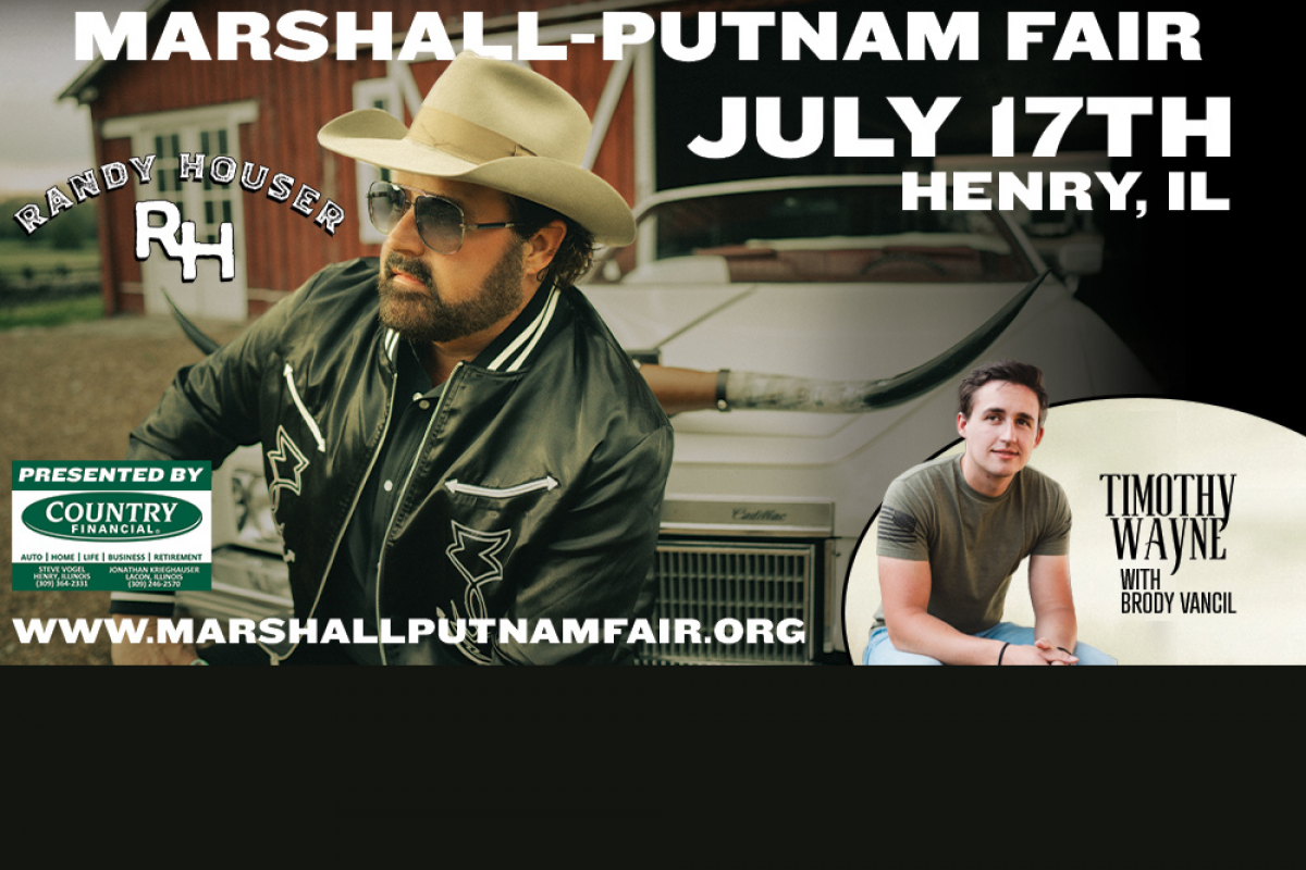 Randy Houser at the Marshall-Putnam Fair Tickets!